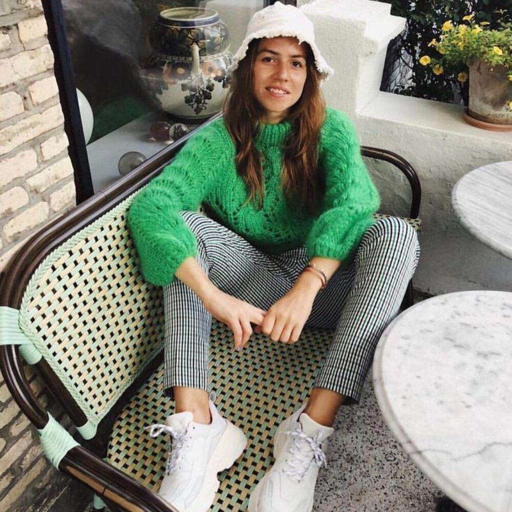 Ganni Julliard Cable Knit Sweater